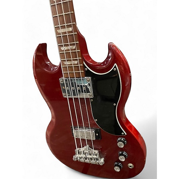 Used 2010 Gibson SG Bass Heritage Cherry Electric Bass Guitar