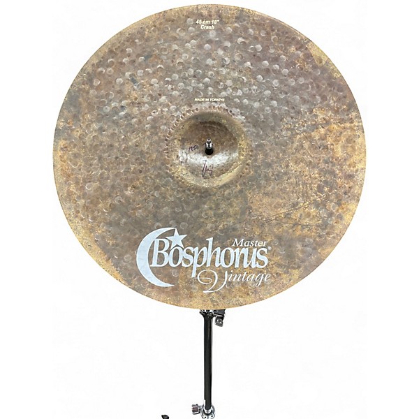 Used Bosphorus Cymbals 18in MASTER VINTAGE Cymbal