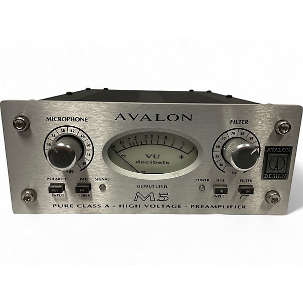 Used Avalon M5 Mono Pure Class A Microphone Preamp