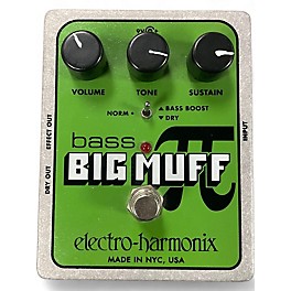 Used Electro-Harmonix Big Muff Bass Distortion Bass Effect Pedal