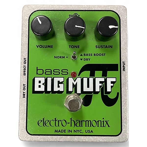 Used Electro-Harmonix Big Muff Bass Distortion Bass Effect Pedal