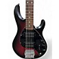 Used Sterling by Music Man StingRay Ray5HH Ruby Red Burst Electric Bass Guitar thumbnail