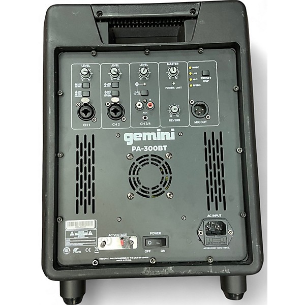 Used Gemini PA-300BT Sound Package