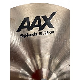 Used SABIAN 10in AAX SPLASH Cymbal