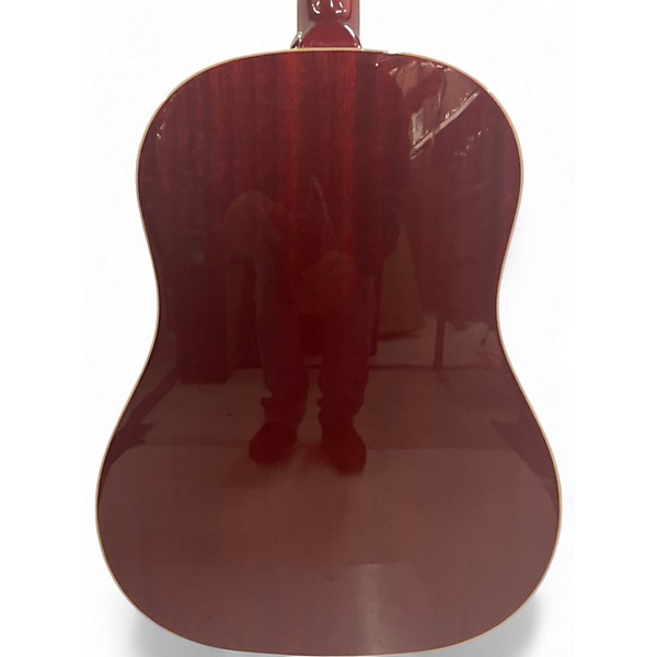 Used 2024 Epiphone SLASH J45 Vermillion BURST Acoustic Electric Guitar