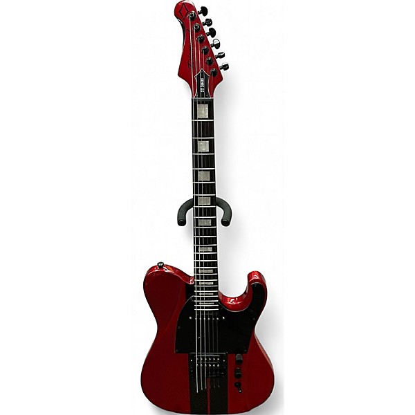 Used Diamond ST SERIES MAVERICK Metallic Red Solid Body Electric Guitar