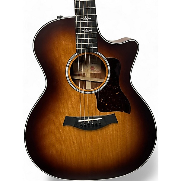 Used Taylor 314CE-K Shaded Edge Burst Acoustic Electric Guitar