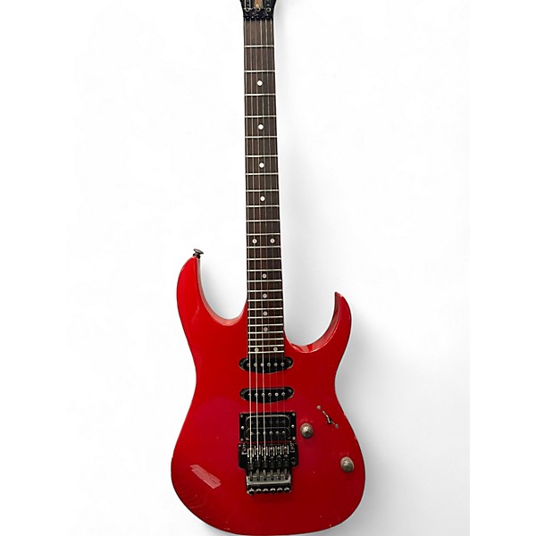 Used Ibanez RG560 Candy Apple Red Solid Body Electric Guitar