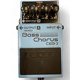 Used BOSS CEB3 Bass Chorus Bass Effect Pedal