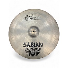 Used SABIAN 16in Hand hammered medium crash Cymbal