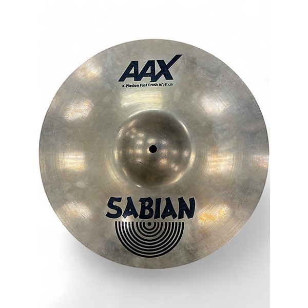 Used SABIAN 16in AAX Xplosion Crash Cymbal