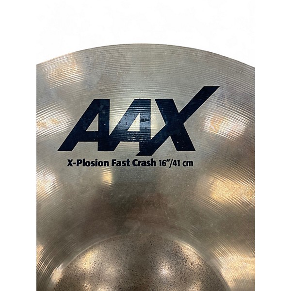 Used SABIAN 16in AAX Xplosion Crash Cymbal