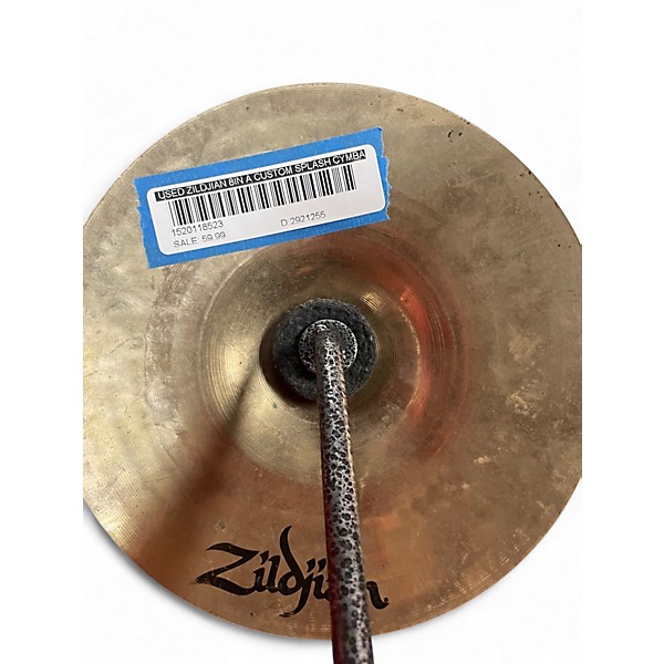 Used Zildjian 8in A Custom Splash Cymbal