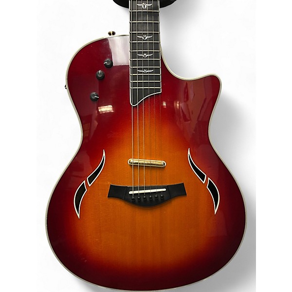 Used 2024 Taylor T5C Custom 2 Color Sunburst Hollow Body Electric Guitar