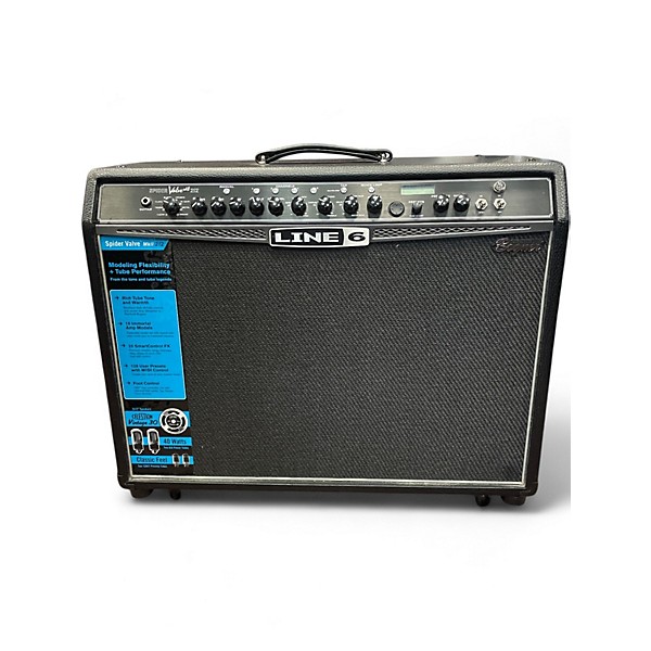 Used Line 6 Spider Valve MKII 40W 2x12 Tube Guitar Combo Amp