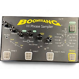 Used Boomerang III Phrase Sampler Pedal