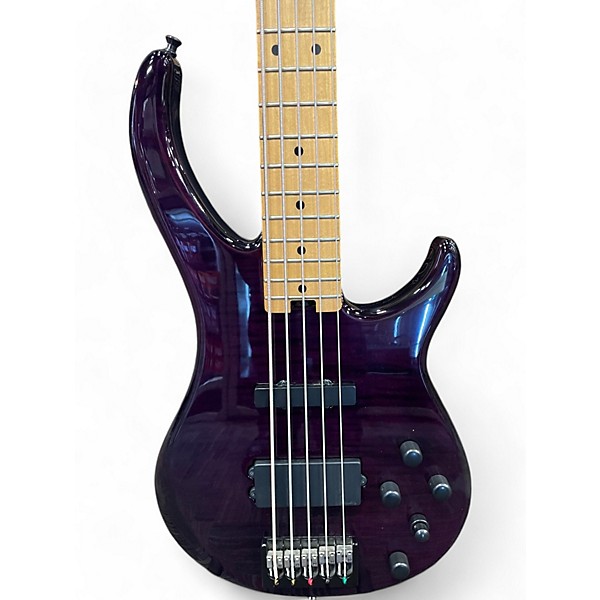 Used Peavey MILLENNIUM PLUS Trans Purple Electric Bass Guitar