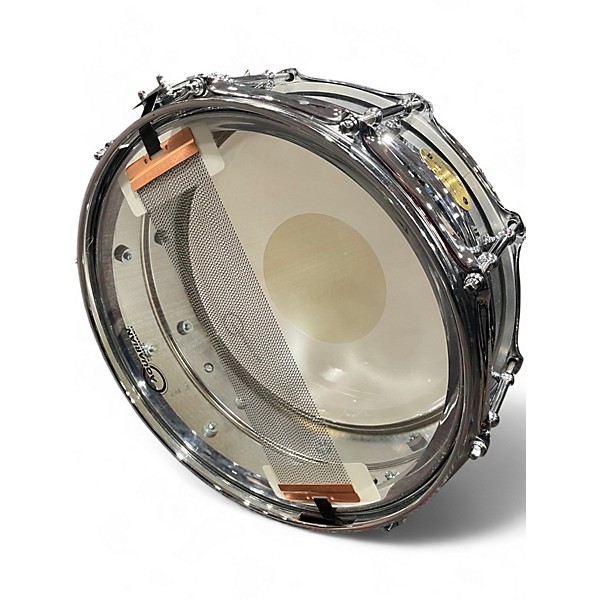 Used Ludwig 14X5 LB400BTM Brass Edition Supraphonic Chrome Drum