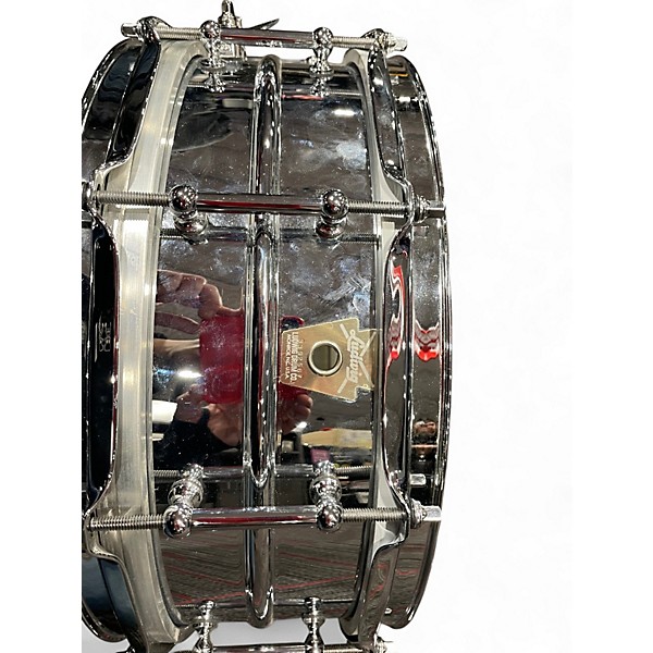 Used Ludwig 14X5 LB400BTM Brass Edition Supraphonic Chrome Drum