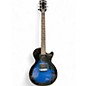 Used Maestro LES PAUL JR Blue Burst Solid Body Electric Guitar