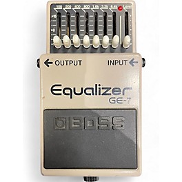 Used BOSS GE7 Equalizer Pedal