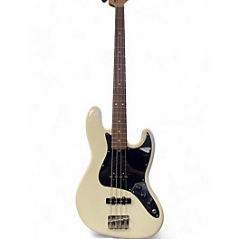 Used Fender American Performer Jazz Bass Classic White Electric Bass Guitar