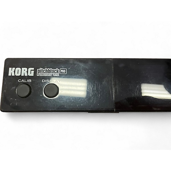 Used KORG PITCHBLACK X PRO TUNER  Tuner Pedal