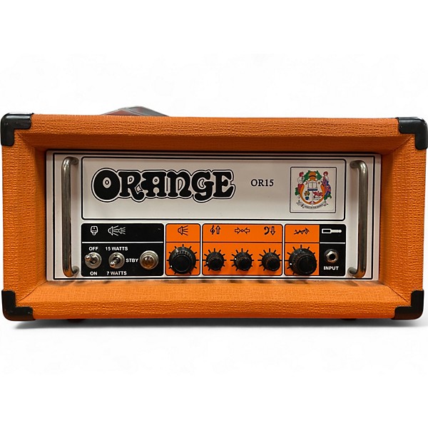 Used Orange Amplifiers OR15H 15W Tube Guitar Amp Head