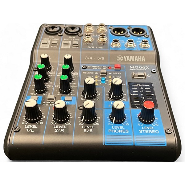 Used Yamaha MG06X Unpowered Mixer