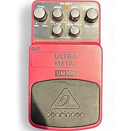 Used Behringer UM300 Ultra Metal Distortion Effect Pedal