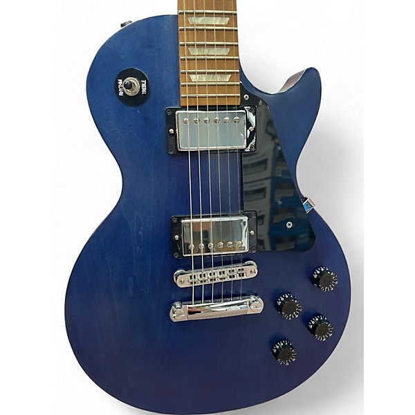 Used 2012 Gibson Les Paul Studio Blue Solid Body Electric Guitar