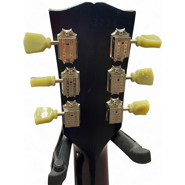 Used 2012 Gibson Les Paul Studio Blue Solid Body Electric Guitar