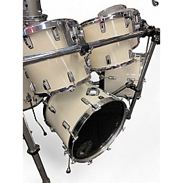 Used 2000 TAMA 8 Piece SWINGSTAR Alpine White Drum Kit