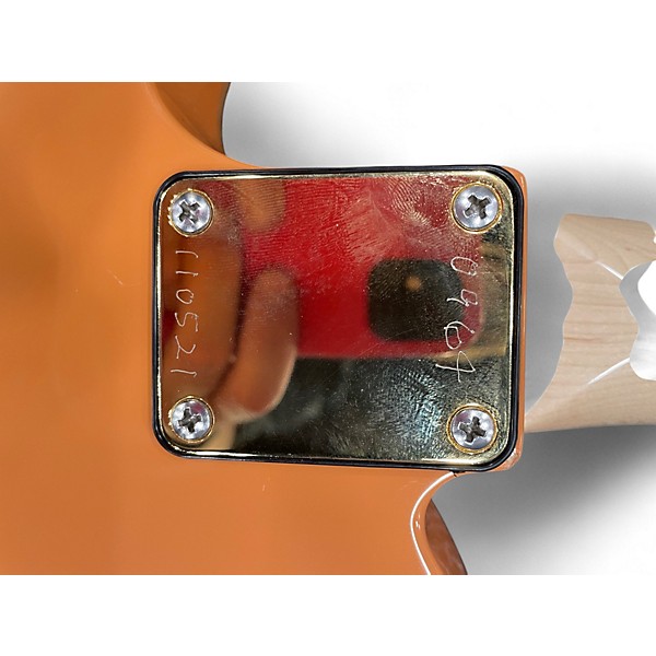 Used Pensa Custom Guitars  PT Orange Hollow Body Electric Guitar