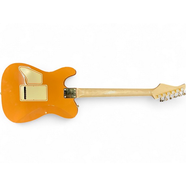 Used Pensa Custom Guitars  PT Orange Hollow Body Electric Guitar