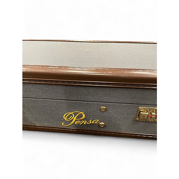 Used Pensa Custom Guitars  PT Orange Hollow Body Electric Guitar