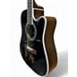 Used Zager ZAD-80CE Ebony Acoustic Electric Guitar