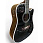 Used Zager ZAD-80CE Ebony Acoustic Electric Guitar