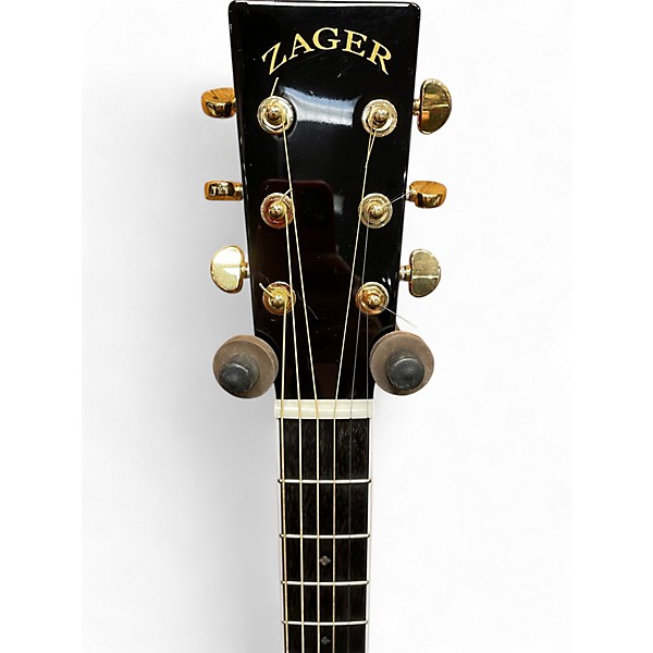 Used Zager ZAD-80CE Ebony Acoustic Electric Guitar