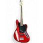 Used Squier Vintage Modified Jaguar Bass Candy Apple Red Electric Bass Guitar thumbnail