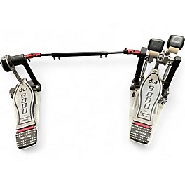 Used DW 9000 Series Double Double Bass Drum Pedal