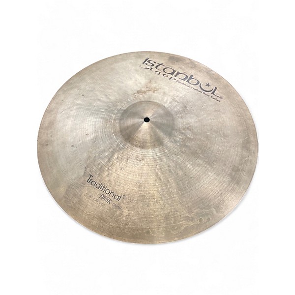 Used Istanbul Agop 20in Traditional Dark Crash Cymbal