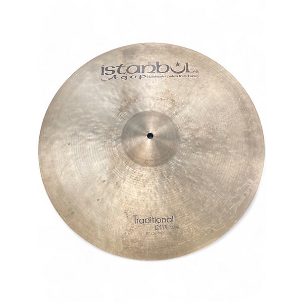 Used Istanbul Agop 20in Traditional Dark Crash Cymbal