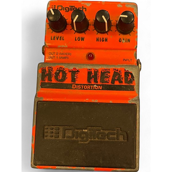 Used DigiTech Hot Head Distortion Effect Pedal