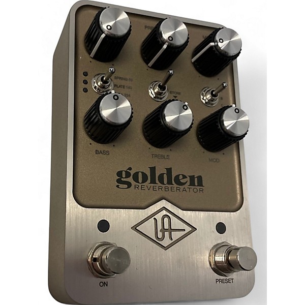 Used Universal Audio Golden Reverberator Effect Pedal