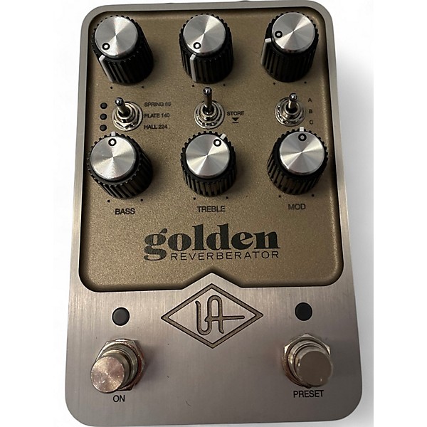 Used Universal Audio Golden Reverberator Effect Pedal