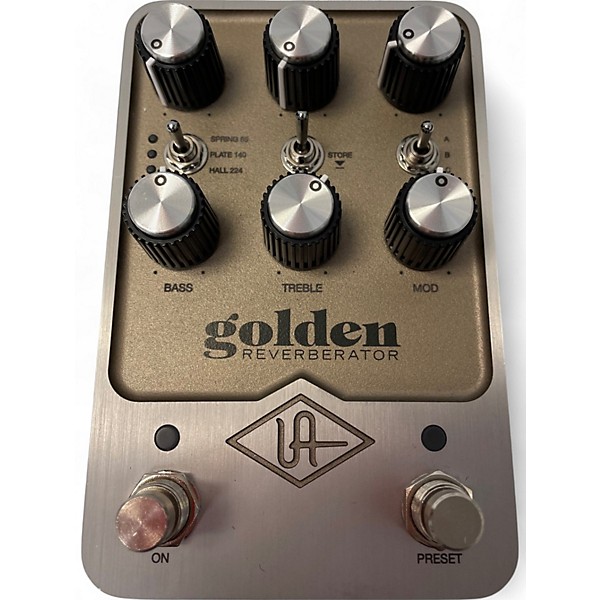 Used Universal Audio Golden Reverberator Effect Pedal