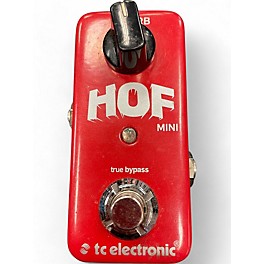 Used TC Electronic Hall Of Fame Mini Reverb Effect Pedal