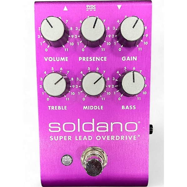 Used Soldano SUPER LEAD OVERDRIVE Effect Pedal