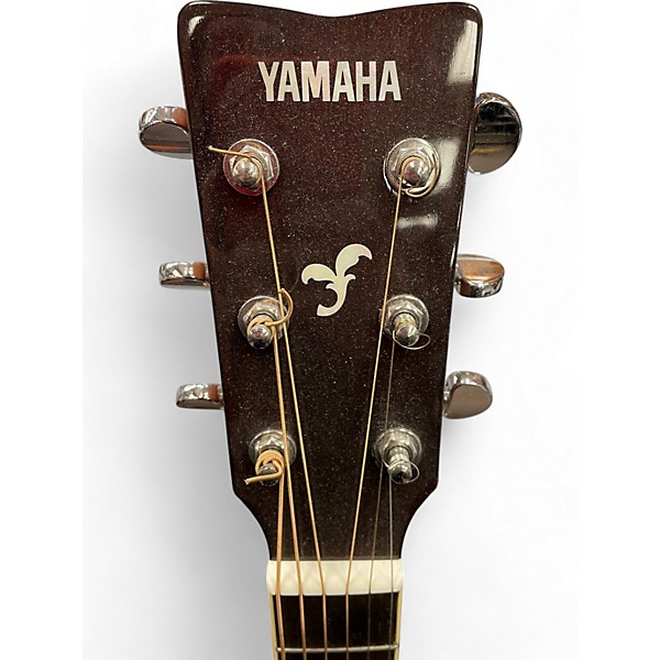 Used Yamaha FG-TA Natural Acoustic Electric Guitar